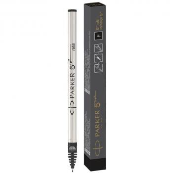 Parker 5TH - Minirrecambio para punta fina, negro
