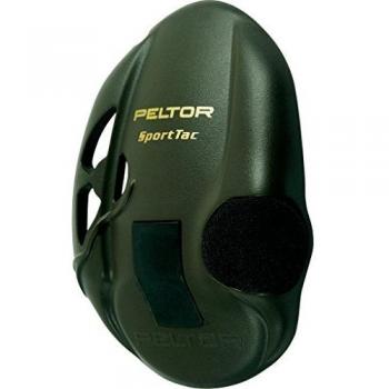 3M PELTOR SportTac Carcasas de recambio verdes, 210100-478-GN