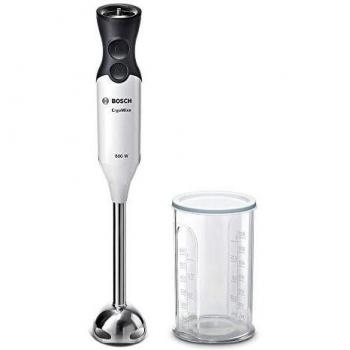 Bosch Hogar ErgoMixx Batidora de Mano, 800 W, Acero Inoxidable, 12 Velocidades
