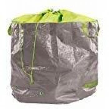 Bolsa de Desecho de Jardín Plegable Ultra-Fuerza 400L con Manijas - Gris