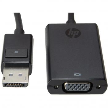 HP AS615AA - Cable VGA a DP de 20 cm, negro