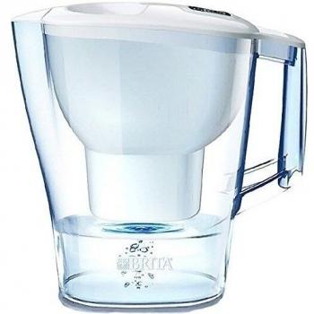 BRITA Aluna - Jarra de agua de 2,4 l con filtro MAXTRA, color blanco