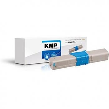 Toner Compatible KMP O-T28 para OKI 44469706, Cian, 2000 Páginas