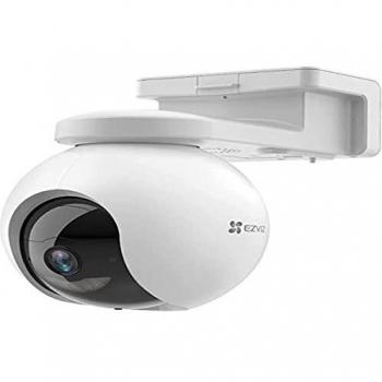 EZVIZ HB8 Cámara de Seguridad IP Exterior con Paneo e Inclinación Alimentada por Batería 2560 x 1440 Pixeles Montaje en Techo/Pared, Rotación de 360 Gr