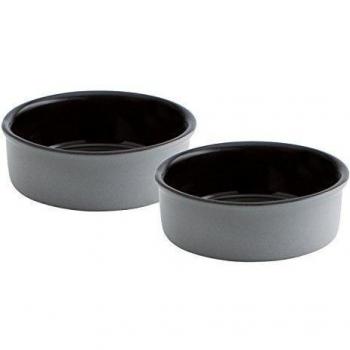 La Bouchée Damascq - Set de dos fuentes horno redondas de 10,5 cm