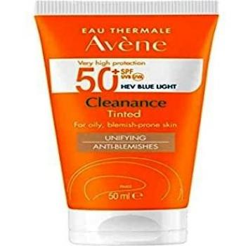 Avene Cleanance Solaire SPF50+ Teintée (Tinted Sunscreen for Oily, Blemish-Prone Skin) 50ml