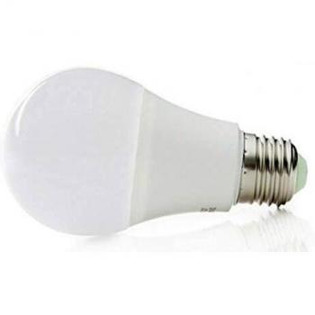 Greenice | Pack 5 Bombilla LED E27 Esférica Aluminio/Pc 9W 810Lm 30.000H | Blanco Frío