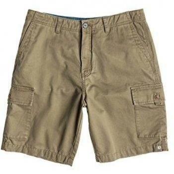 Quiksilver Everyday Cargo Short - Pantalones cortos de 53 cm para hombre, diseño Elmwood, talla 31