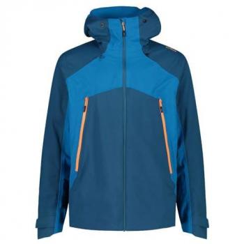 CMP Men's Regular Fit Softshell Jacket Deep Lake Blue Size 54
