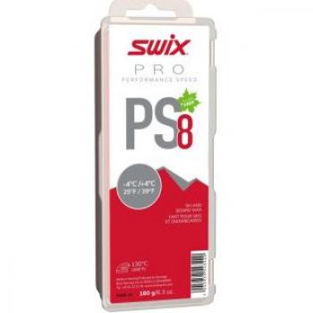Cera de Plancha Swix PS8 -4ºC/+4ºC 900g Color Rojo
