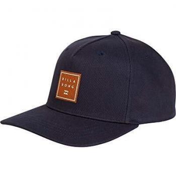 BILLABONG Gorra Snapback Medium Curve para Hombre ~ Azul Marino apilado