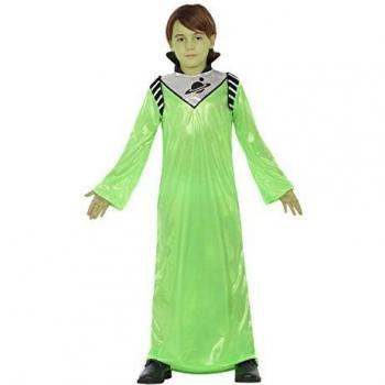 Atosa disfraz alien verde niño infantil túnica 3 a 4 años