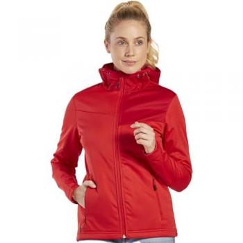 Chaqueta Softshell Performance para Mujer - Color Rojo - Talla 46
