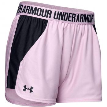 Under Armour Play Up Short 2.0 Pantalón Corto, Mujer, Rosa