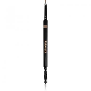 Lápiz de Cejas Waterproof RefectoCil Full Brow Liner - Tono 03 Marrón Oscuro con Cepillo
