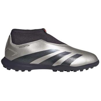 Adidas Botas de Fútbol Predator League Laceless TF para Niños Platinum Gris