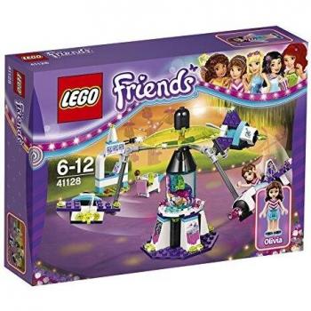 LEGO Friends - Parque de Atracciones, Viaje Espacial, Juguete de Construcción con Atracción de Feria Giratoria y Figura de Olivia