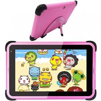 Tableta para niños Tableta para niños con Android 10 Tableta de aprendizaje para niños Tableta con WiFi niños pequeños para la escuela en casa Tableta educativa de con estuche a prueba de niños