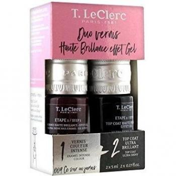 T.Leclerc Duo - Esmalte de uñas de alto brillo efecto gel