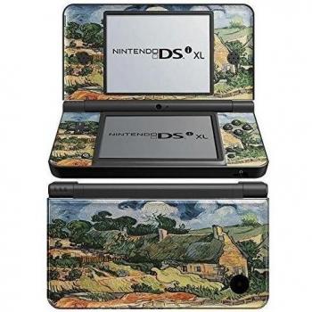 Colección 125, personalizado Console Nintendo DS Lite, 3ds, 3DS XL, Wii U Wrap Faceplates Decal Vinyl piel adhesivo pegatina skin protector Van Gogh - Shelters In Cordeville Nintendo DSi XL Skin.
