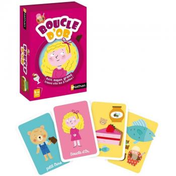 Juego de Cartas Boucle d'Or - Juego de Observación y Rapidez para Niños a Partir de 4 Años, Para 2 o Más Jugadores