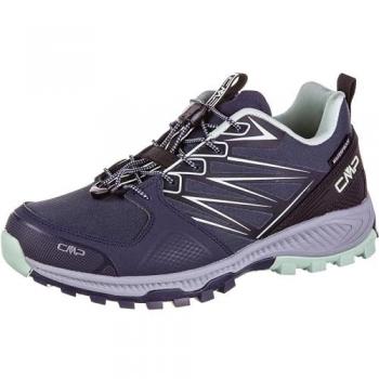 Zapatillas de Trail Running CMP Atik Waterproof para Mujer, Tinta Azul, Talla 37 EU