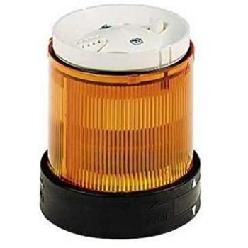 Columna luminosa LED 24V con difusor luz fija ámbar de Schneider Electric