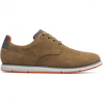 CAMPER Smith Casual Shoes for Men - Brown, Size 41, Cotton Fabric