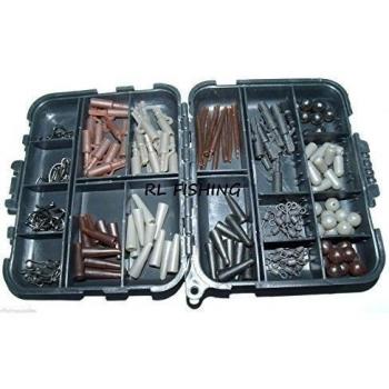 Generic 170 piezas CARP FISHING TACKLE TERMINAL anzuelos CLIPS granos SET de puntas<1&1482*1>