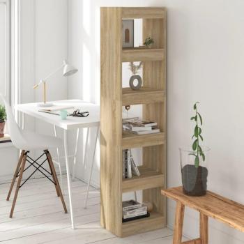 Librería/Partición Sonoma Oak 40x30x166 cm