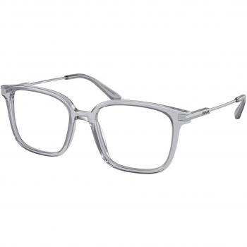 Prada PR 04ZVF Asian Fit U431O1 Armazones para Hombre Cristal, Lentes Recetadas Transparentes, Gafas Recetadas Ajuste Asiático