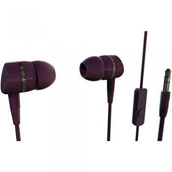Auriculares INTRAUDITIVOS VIVANCO 38012 ROJO 2020HZ 105DB 32OHM CONTROL VOLUMEN CABLE JACK 3.5