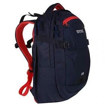 Regatta Paladen Mochilas, Unisex, Azul Marino/Cielo Rojo, Talla única