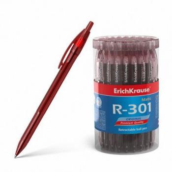 R-301 Original Matic Rojo Bolígrafo de punta retráctil con pulsador Fino 60 pieza(s)