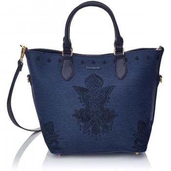 Desigual - Bols_florida Soft Mehndi. 5117. U, Mujer, Azul