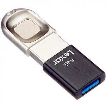 Lexar JumpDrive F35 64GB USB 3.0 con Sensor de Huella Digital