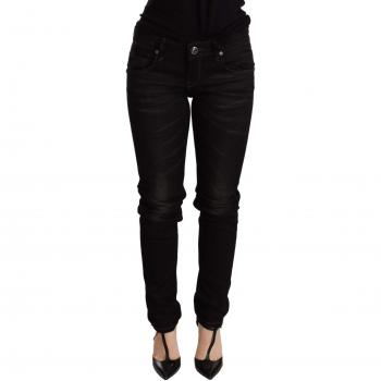 Acht Black Low Waist Skinny Jeans - W26