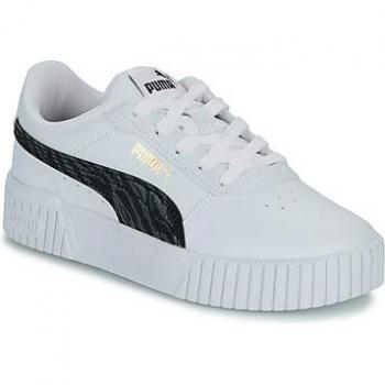 Zapatillas Puma Carina 2.0 Zebra Niña Blanco/Negro/Oro