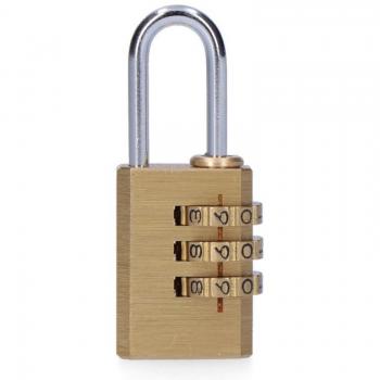Candado de Latón con Combinación de 21mm - Máxima Seguridad y Resistencia
