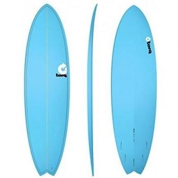 Tabla de surf Torq epoxy 6.10 Fish - Blue
