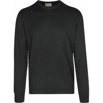 Woolrich Men's Black XL Ribbed Crew Neck Pullover Sweater