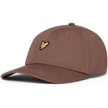 Gorra Lyle&Scott Rosa Fuerte Ajustable con Logo Frontal y Trasero