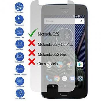 Todotumovil Protector de Pantalla Motorola Moto G5S 5.2 de Cristal Templado Vidrio 9H para movil