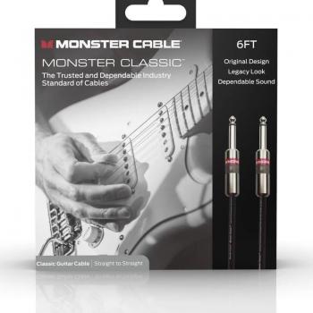 Monster Cable 6' Prolink Monster Classic Pro Audio Cable, Straight to Straight