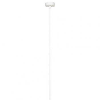 Lámpara de Suspensión Selter EPIKASA, Acero con recubrimiento de polvo, Color Blanco, Dimensiones 8x120x8 cm