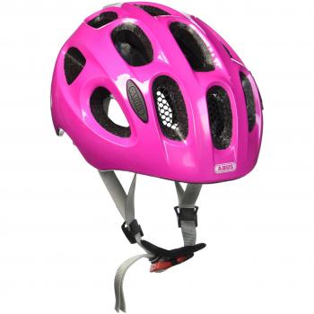Abus 128523 - YOUN-I_sparkling_pink_M Casco YOUN-I color sparkling pink talla M