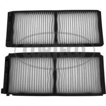 Filtro de habitáculo CORTECO 80001489 - Filtro de aire para el compartimento del pasajero, diseñado para eliminar polvo, polen y contaminantes del aire que ingresa al interior del vehículo, fabricado con materiales de alta