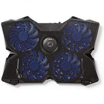 Nedis Ventilador de Portatil para J uegos 4 Ventiladores co