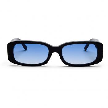 Messy Weekend ROXIE Black Gradient Blue Women’s Sunglasses Black Size 55