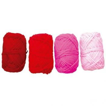 Niefenver - B.4UN OVILLOS LANA 8GR NIEFENVER ROJO 1100104